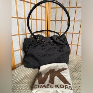 Michael kors black ring tote